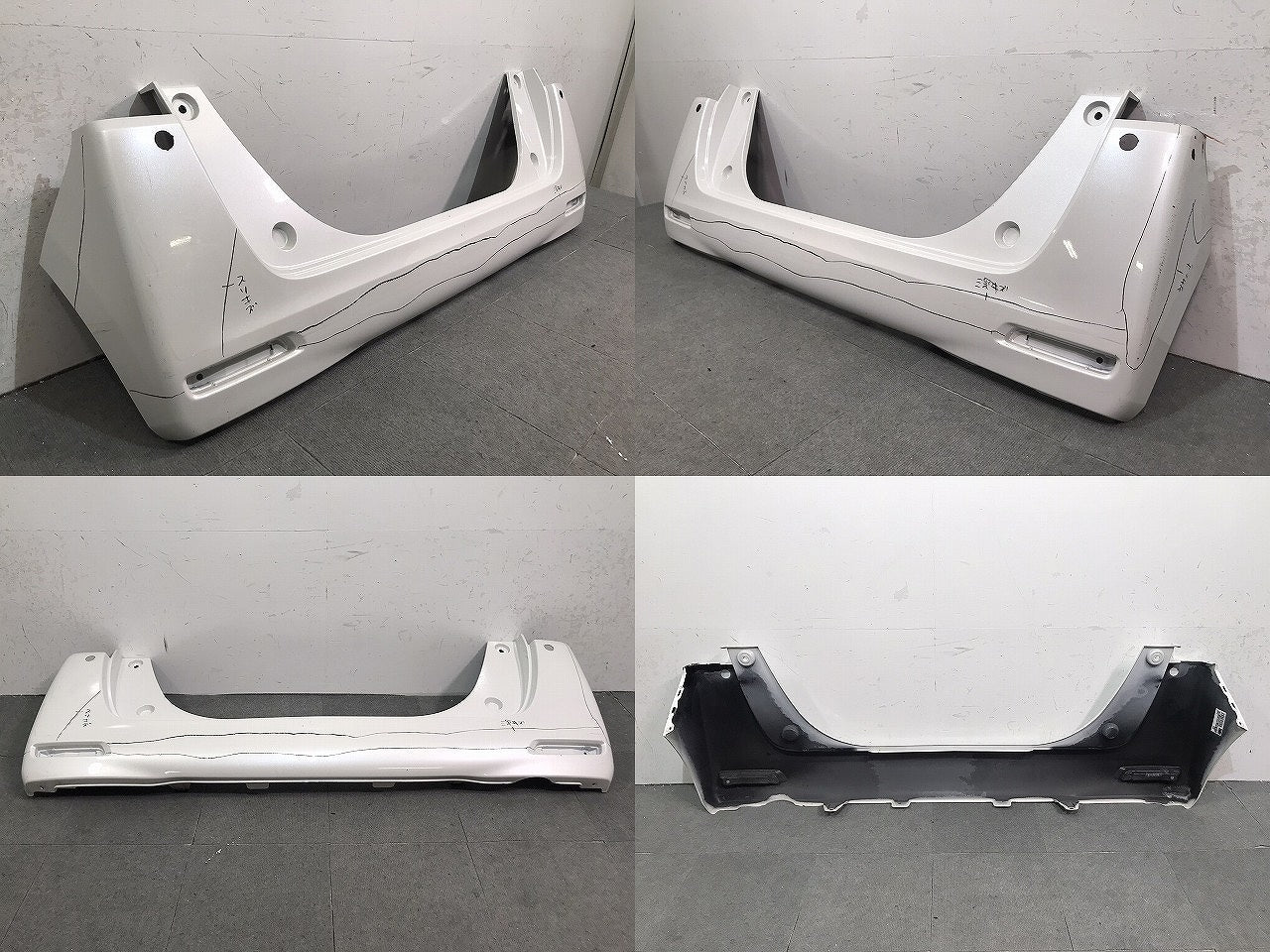 N-BOX NBOX Nボックス/JF3/JF4 純正 リアバンパー 71501-TTA-0000 プラチナホワイトパール カラーNo.NH883P ホンダ (121820)