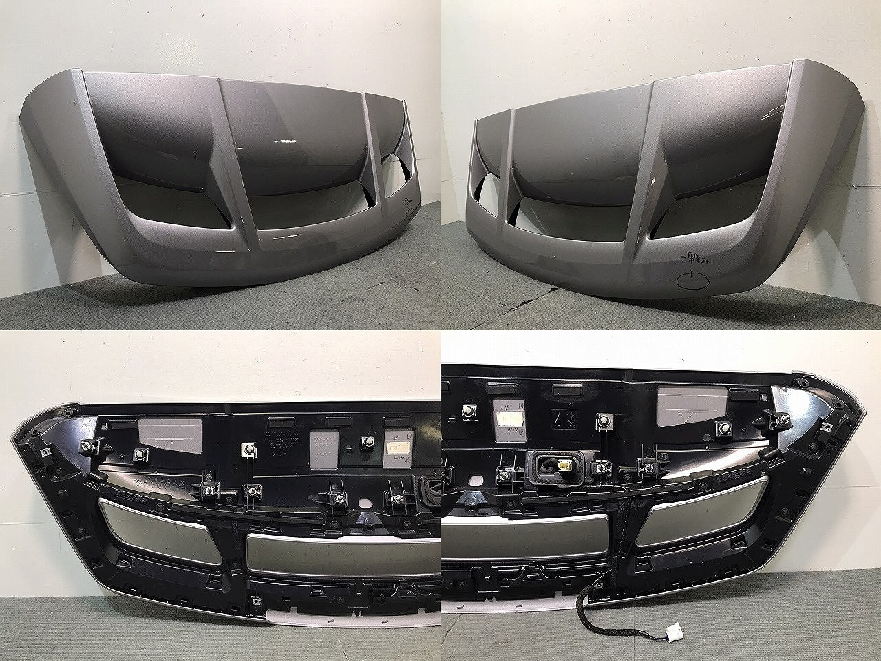 C-HR/CHR/ZYX10/ZYX11/NGX50/NGX10 純正 リアスポイラー/ゲートスポイラー/ウィング 76871-10140 メタルストリームメタリック 1K0(121891)