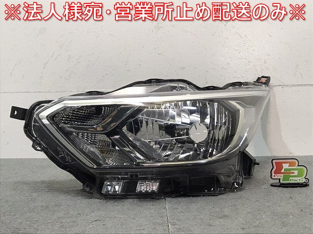 デイズ／Ｂ４３Ｗ／Ｂ４６Ｗ　純正　左ヘッドライト／ランプ　ハロゲン　レベライザー　刻印Ａ　１００－２３７７５（１２１９１８）