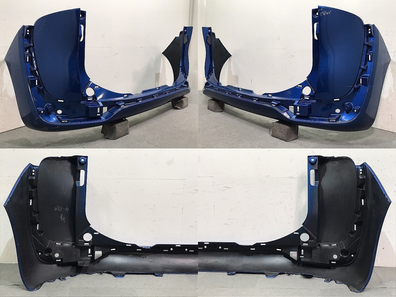 シエンタ/170系/NHP170G/NSP170G/NSP172G/NCP175G 純正 リアバンパー 52159-52770 コバルトブルーメタリック カラーNo.8T7 トヨタ (121987)
