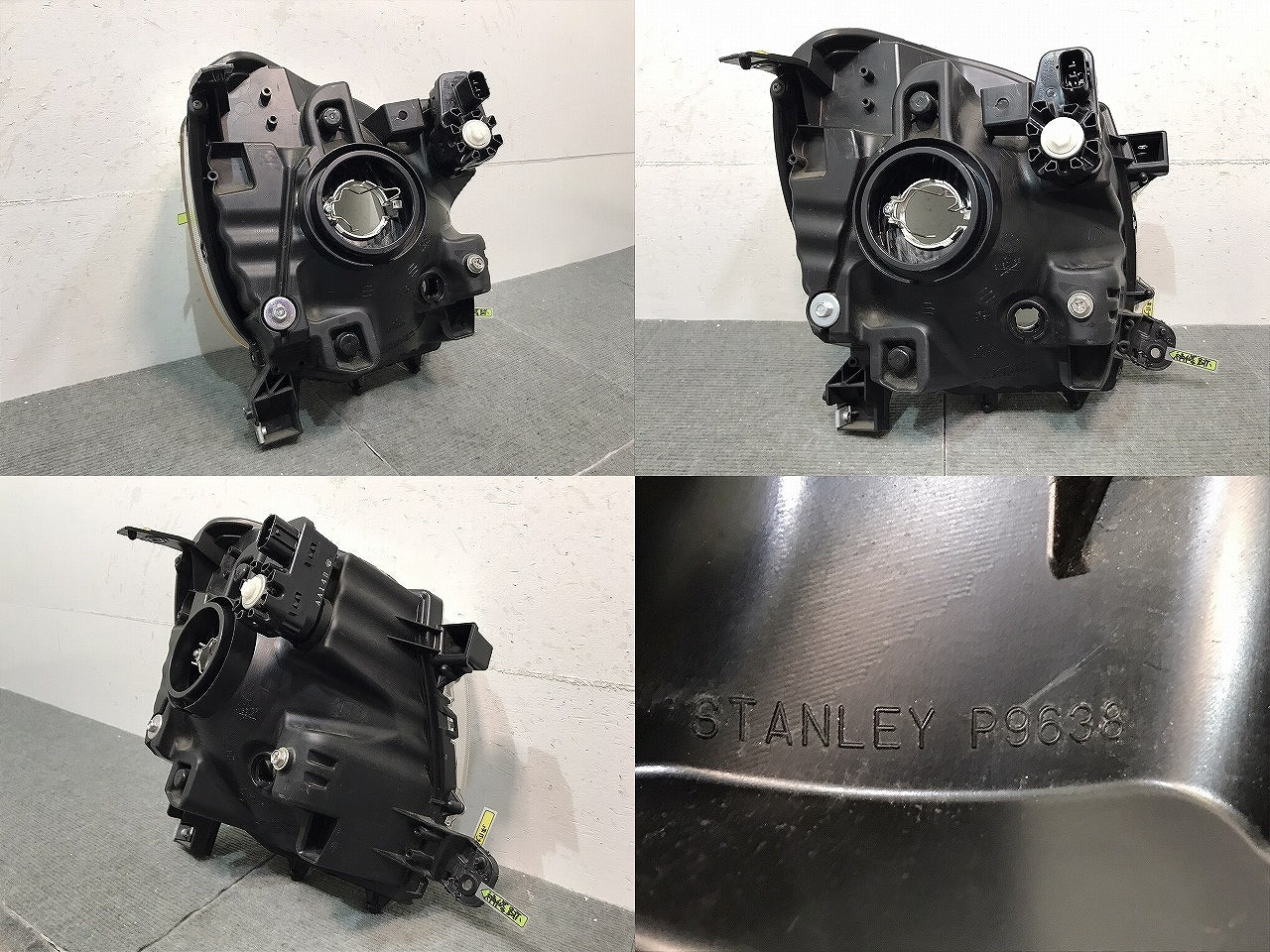 モコ 33/MG33 純正 左 ヘッドライト/ランプ ハロゲン レベライザー STANLEY P9638 02260-4A00J 日産(122015)