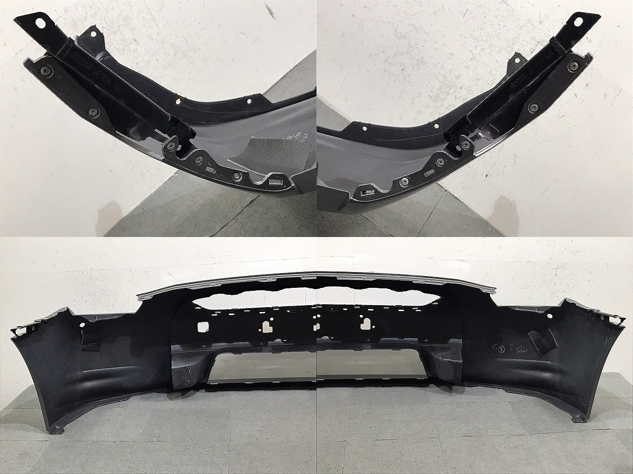 ＧＴ－Ｒ／ＧＴＲ／Ｒ３５／３５　純正　前期　フロントバンパー　６２０２２　ＪＦ００Ｈ　ダークメタルグレーメタリック（１２２３２９）