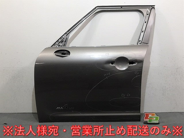 ミニ クロスオーバー(F60) オール4 純正 左 フロント ドア グレー メタリック MINI(122384)