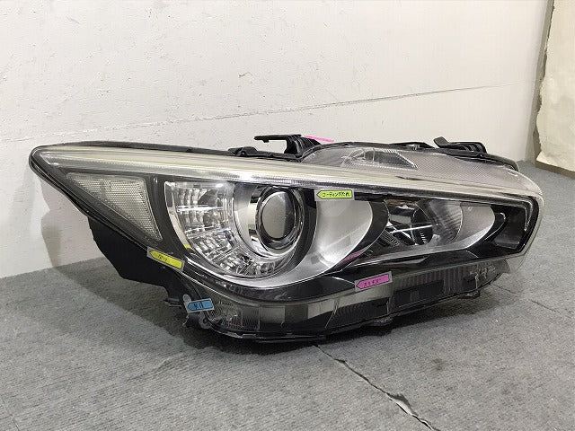 スカイライン /V37/YV37/HV37/HNV37 純正 前期 右ヘッドライト/ランプ LED レベライザー 刻印H ICHIKOH 100-23616 日産(122487)