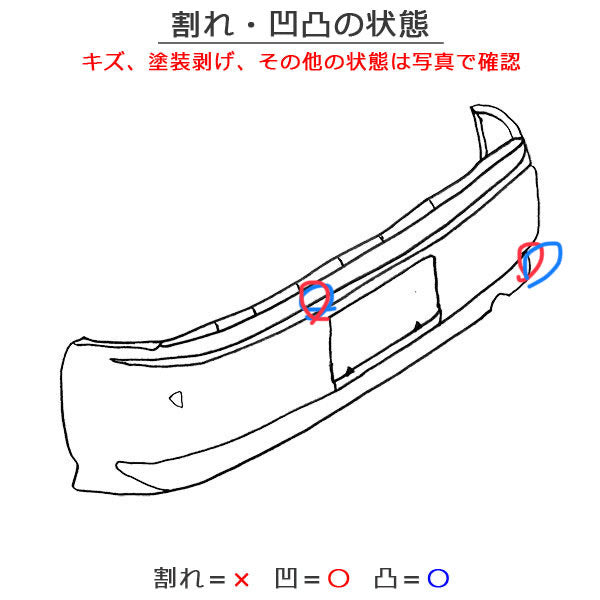 ヴェルファイア／Ｚ／アルファード／Ｓ／３０系　純正　前期／後期　リアバンパー　５２１５９－５８１９０　２０２（１２２５７７）