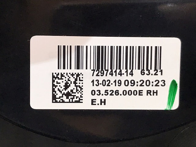 新品！ＭＩＮＩ／ミニ／Ｆ５５／Ｆ５６／Ｆ５７　純正　前期　右テールランプ　ＬＥＤ／６３２１７２９７４１４　ミニ　（１２２６０８）
