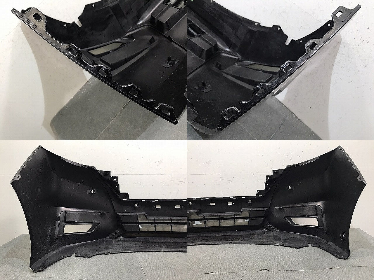 セレナ　ハイウェイスター／Ｃ２７／純正　前期　フロントバンパー　６２０２２　５ＴＦ０Ｈ　ダイヤモンドブラック　Ｇ４１（１２２６６４
