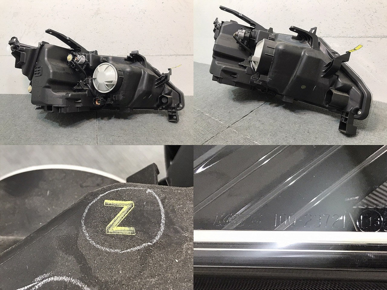 セレナ　ハイウェイスター／Ｓ／Ｘ／Ｇ／ＸＶ／Ｃ２７　純正　前期　左ヘッドライト／ＬＥＤ　刻印Ｚ　１００－２３７２１（１２２７４５）