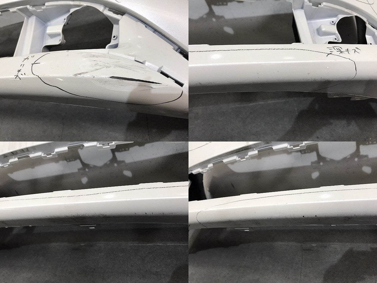 プリウス／ＺＶＷ５０／ＺＶＷ５１／ＺＶＷ５５　純正　後期　フロントバンパー　５２１１９－４７９７８　パール　トヨタ（１２２７５４）