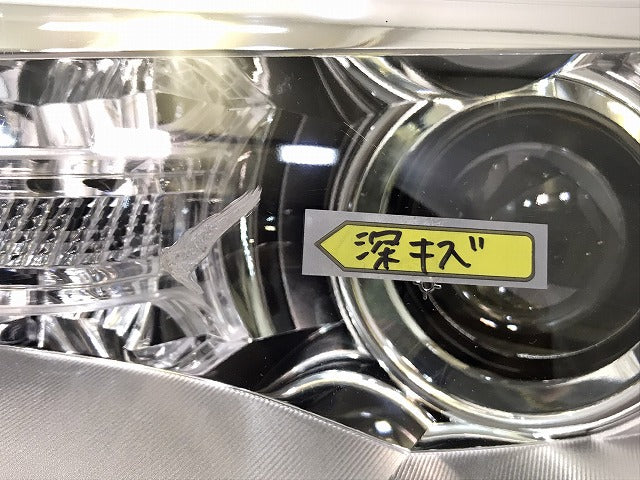 デイズ　ハイウェイスター／Ｂ２１Ｗ　純正　左ヘッドライト／ランプ　　キセノン　ＨＩＤ　レベライザー　Ｗ１０４８（１２３０８５）