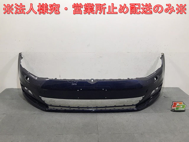 ゴルフ７／ＧＯＬＦ　ＶＩＩ／５Ｇ系／ＡＵ　純正　フロントバンパー　５Ｇ０．８０７．２２１　ナイトブルーメタリック（１２３１１５）