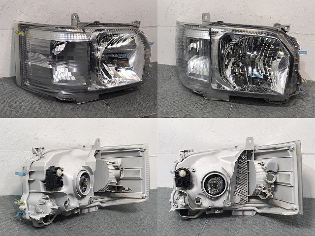 ハイエース/レジアスエース 200系/4型/5型/6型 純正 右 ヘッドライト/ランプ ハロゲン レベライザー 刻印71 KOITO 26-131 トヨタ(123157)