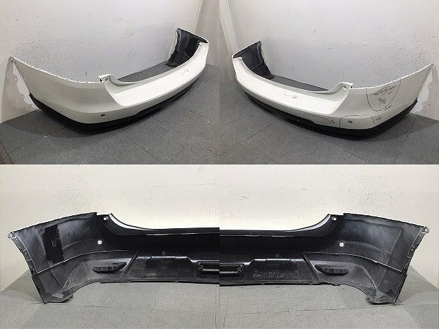エクストレイル/X-TRAIL T32/NT32/HT32/HNT32 純正 前期 リアバンパー 85022 4CE0H ブリリアントホワイトパール カラーNo.QAB(123348)
