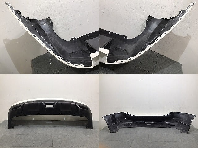エクストレイル/X-TRAIL T32/NT32/HT32/HNT32 純正 前期 リアバンパー 85022 4CE0H ブリリアントホワイトパール カラーNo.QAB(123348)