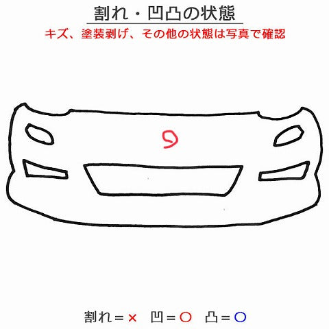 X2シリーズ/Mスポーツ F39 純正 フロント バンパー 8069086/114609-13 サンセットオレンジ C1X BMW(123404)