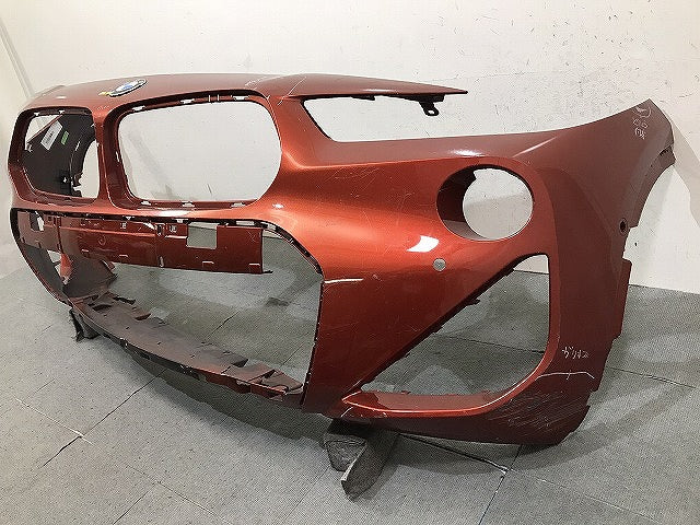X2シリーズ/Mスポーツ F39 純正 フロント バンパー 8069086/114609-13 サンセットオレンジ C1X BMW(123404)
