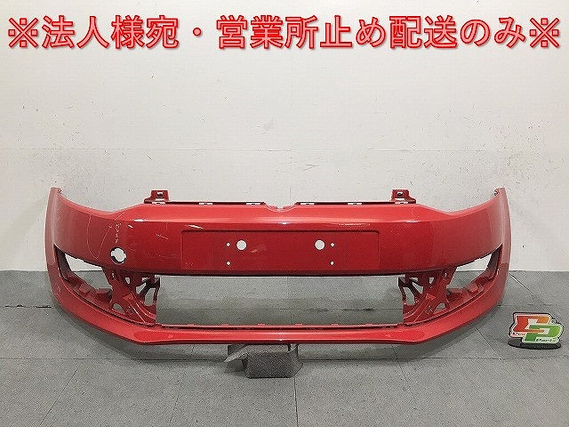 ポロ/POLO/6R系 純正 フロントバンパー 6R0 807 221 フラッシュレッド カラーNo.D8 フォルクスワーゲン (123406)