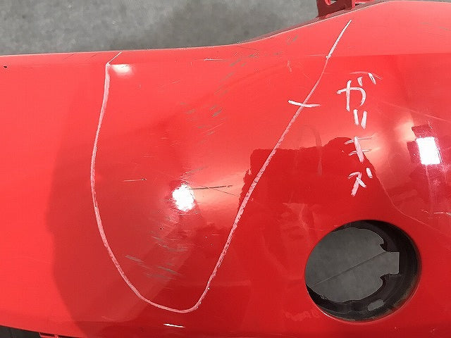 ポロ/POLO/6R系 純正 フロントバンパー 6R0 807 221 フラッシュレッド カラーNo.D8 フォルクスワーゲン (123406)