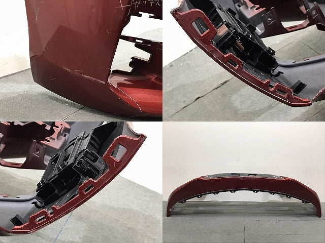 スカイライン/V37/YV37/HV37/HNV37/400R 純正 後期 フロントバンパー 62022 6HL0H ラディアントレッド カラーNo.NAH(123409)