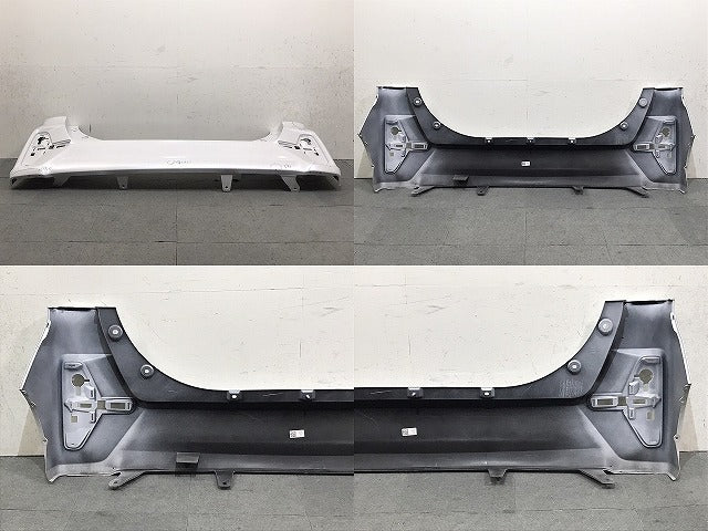 タント カスタム/シフォン カスタム/LA650S/LA660S/LA650F/LA660F 純正 リアバンパー 52159-B2B70 ホワイトパール W25 (123444)
