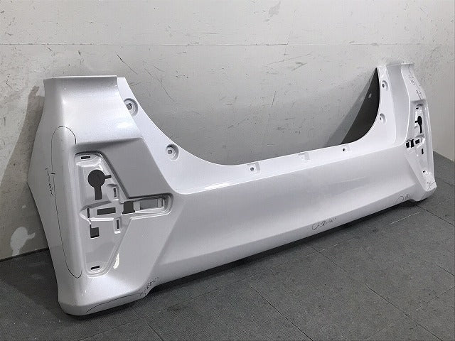 タント カスタム/シフォン カスタム/LA650S/LA660S/LA650F/LA660F 純正 リアバンパー 52159-B2B70 ホワイトパール W25 (123444)