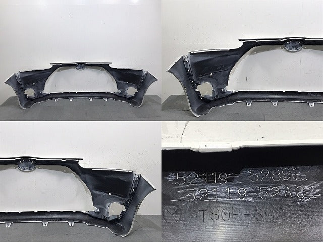 シエンタ 170系/NHP170G/NSP170G/NSP172G/NCP175G 純正 前期 フロントバンパー 52119-52891/52119-52A01 ホワイトパール(123540)