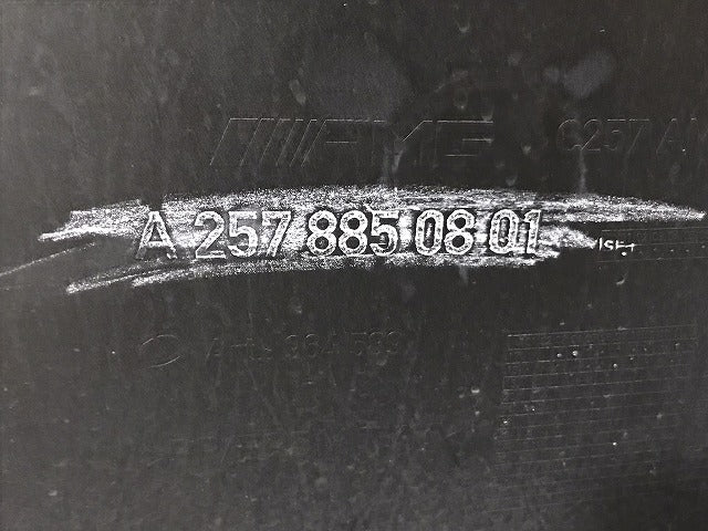 CLSクラス/AMG C257 純正 リアバンパー A 257 885 08 01 オブシディアンブラック カラーNo.197 メルセデスベンツ(123558)