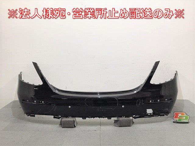 Eクラス/セダン/AMG W213 純正 リアバンパー A 213 885 00 01 オブシディアンブラック カラーNo.197 メルセデスベンツ(123559)