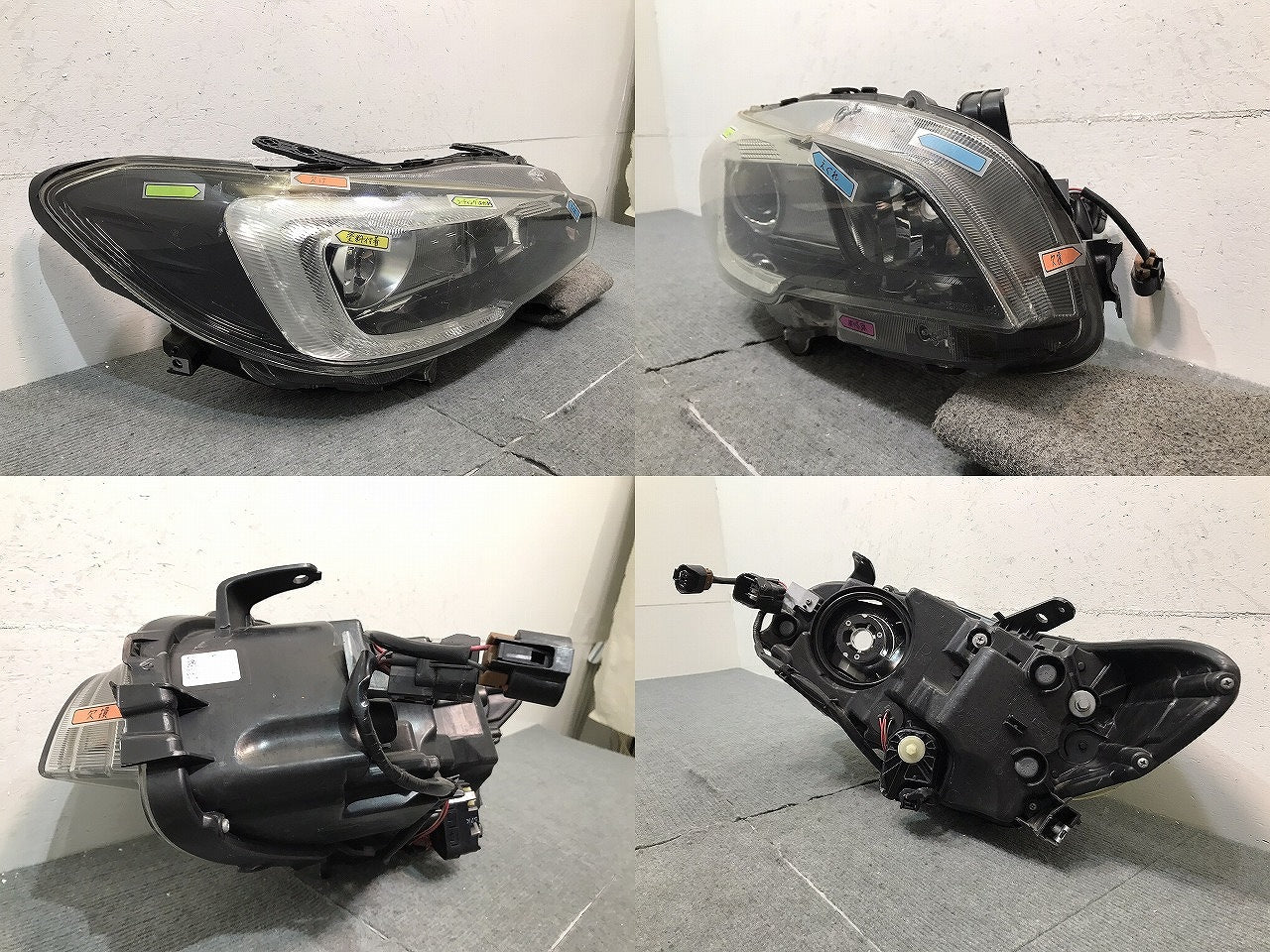 レヴォーグ VM4/VMG 純正 前期 右ヘッドライト/ランプ ハロゲン レベライザー 刻印VC ICHIKOH 1877 84913VA042 スバル(123595)