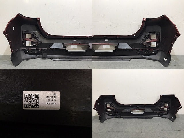 ライズ/ロッキー 純正 リアバンパー 52159-B1310/52169-B1030 ファイアークォーツレッドメタリック カラーNo.R67 トヨタ(123820)
