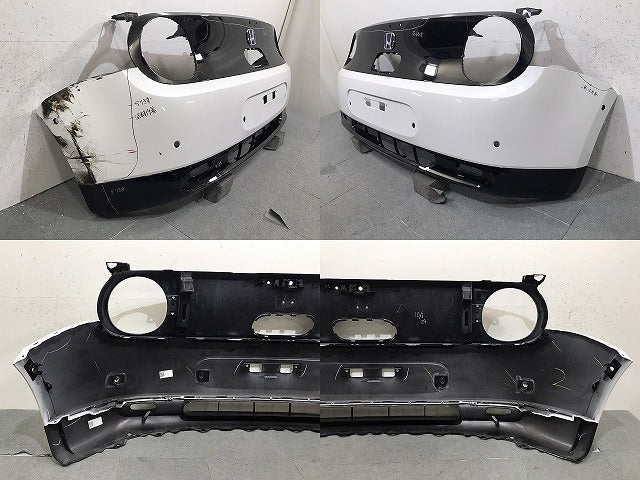 Honda e ZC7 純正 フロントバンパー グリル付 71101-TYF-ZZ00/71121-TYF-E0 プラチナホワイトパール カラーNo.NH883P ホンダ(123872)