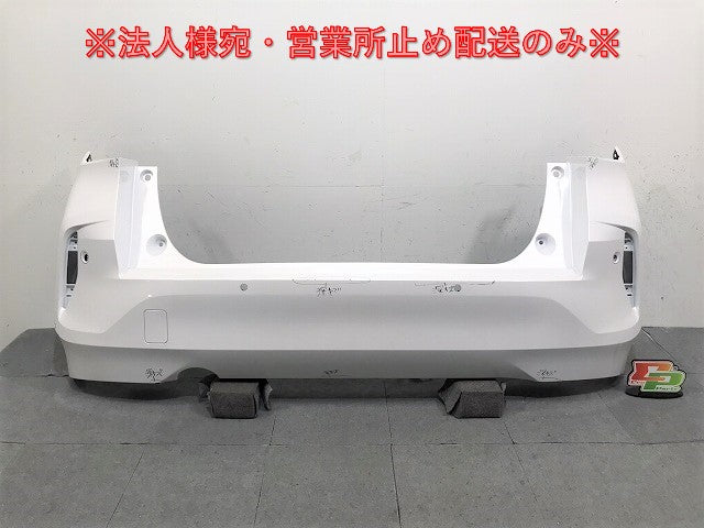 オーラ/AURA FE13/FSNE13 純正 リア バンパー 85022 6XL0H ピュアホワイトパール QAC 日産(123897)