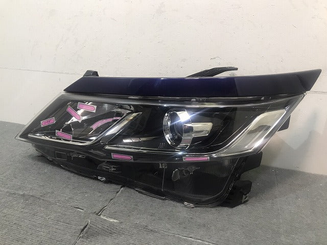 セレナ/ハイウェイスター/S/X/G/XV C27/GC27/GFC27/GNC27/GFNC27 純正 前期 左ヘッドライト/LED レベライザー 刻印Z 00-23721(124159)
