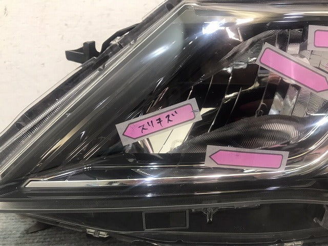 セレナ/ハイウェイスター/S/X/G/XV C27/GC27/GFC27/GNC27/GFNC27 純正 前期 左ヘッドライト/LED レベライザー 刻印Z 00-23721(124159)