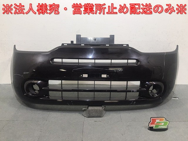 キューブ Z12/NZ12 純正 フロントバンパー 62022 1FA0H ビターショコラ カラーNo.L50 日産(124173)