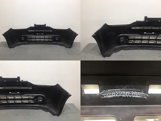 キューブ Z12/NZ12 純正 フロントバンパー 62022 1FA0H ビターショコラ カラーNo.L50 日産(124173)
