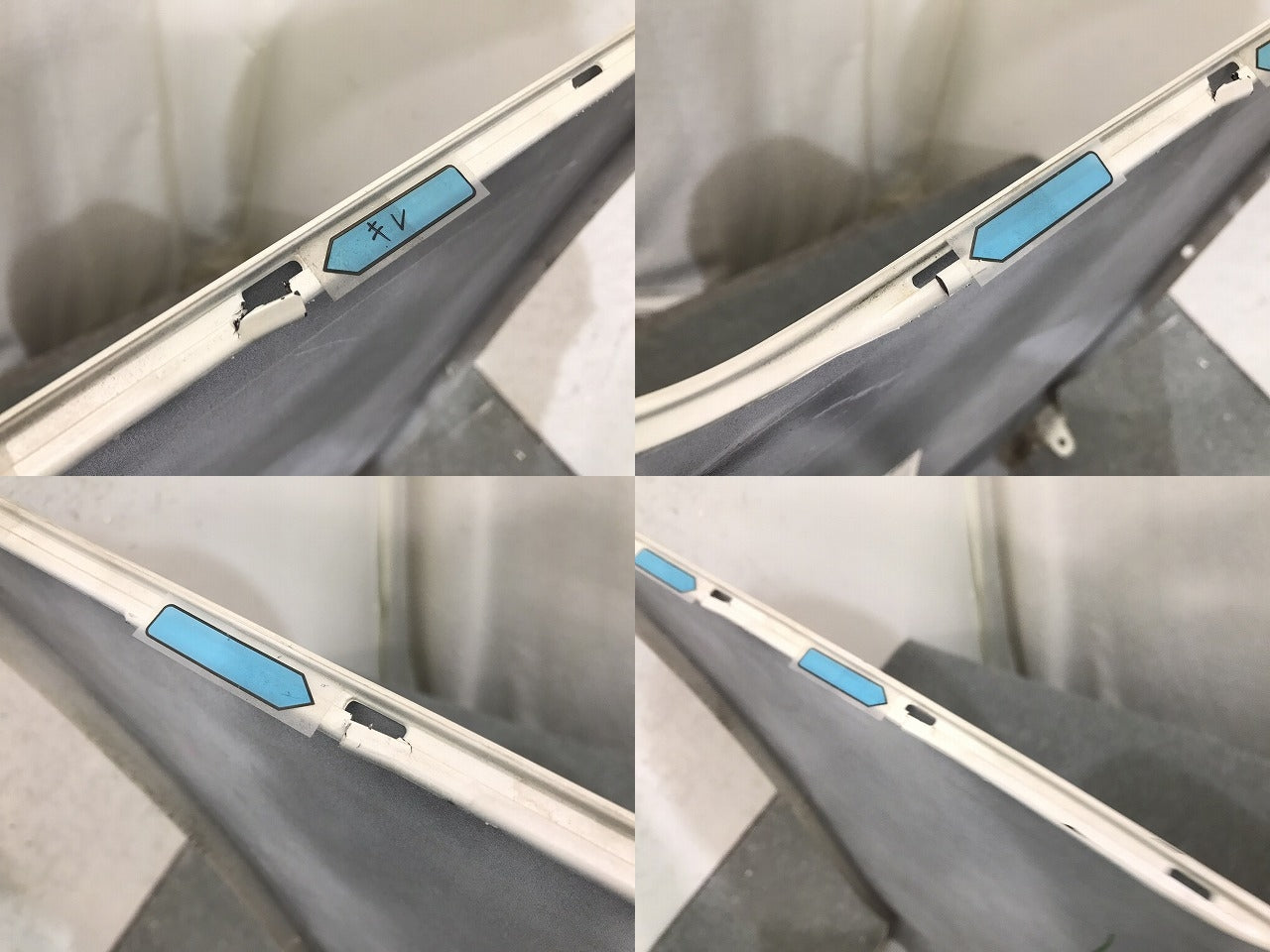 ヴォクシー/ノア/Si/ZS 70系/ZRR70G/ZRR75G/ZRR70W/ZRR75W 純正 リアバンパー 52159-28590 ホワイトパールクリスタルシャイン 070(124284)