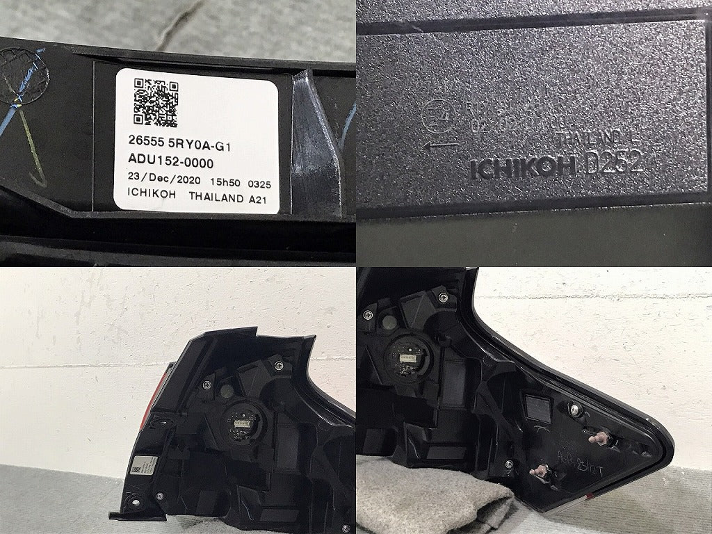 キックス P15 純正 左テールランプ/ライト/レンズ LED ICHIKOH D252 26559-5RY0A 日産(124335)