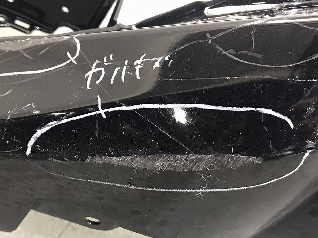 ジェイド FR4/FR5 純正 前期 フロントバンパー 71101-T4R-0000 クリスタルブラックパール NH731P ホンダ(124355)