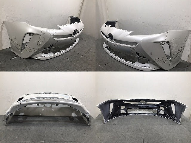 プリウス 50系/ZVW50/ZVW51/ZVW55 純正 後期 フロントバンパー 52119-47740 プラチナホワイトパールマイカ 089 トヨタ(124385)