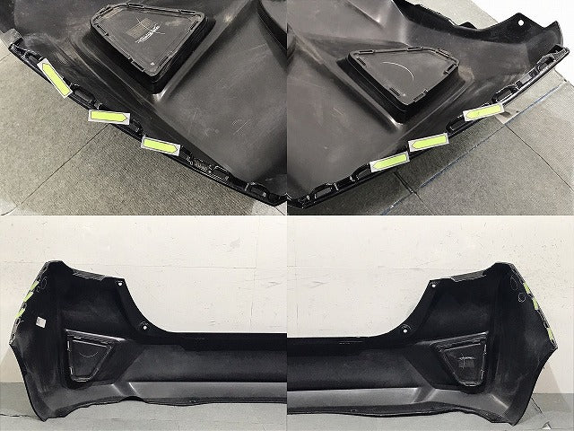 フィット/ハイブリッド GK3/GK4/GK5/GK6/GP5/GP6 純正 前期 中期 リアバンパー 71501-T5A-0000 71501-75A-0002 ブラック NH731P(124432)