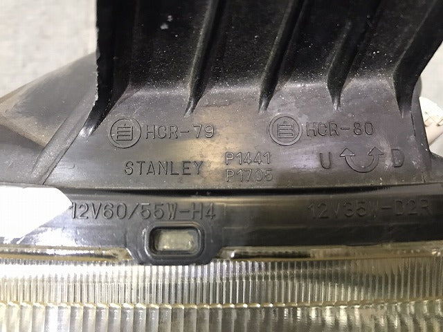ステップワゴン RF3/RF4 純正 前期 左ヘッドライト/ランプ キセノン HID バラスト STANLEY P1441/1705 ホンダ(124435)