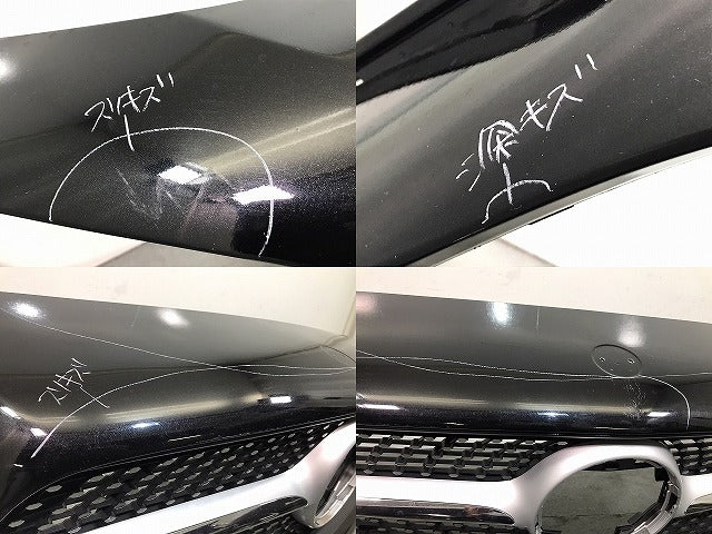 CLAクラス C118/X118 純正 フロントバンパー グリル付 A118 885 39 01 コスモスブラック 191 メルセデスベンツ(124464)