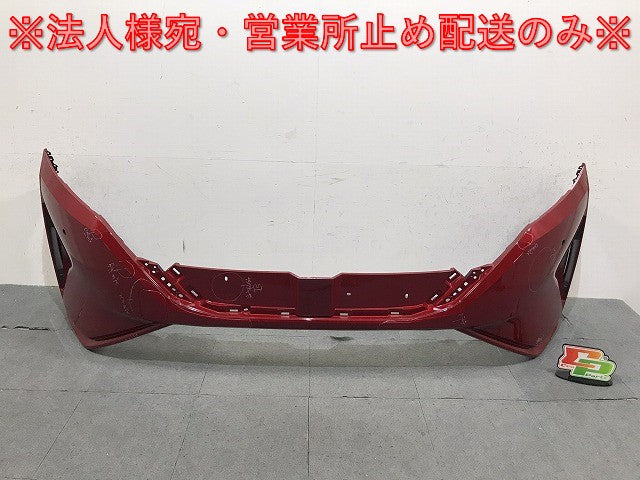 オーラ/AURA FE13/FSNE13 純正 フロント バンパー 62022 6XL0H ガーネットレッド NBF 日産/NISSAN(124465)