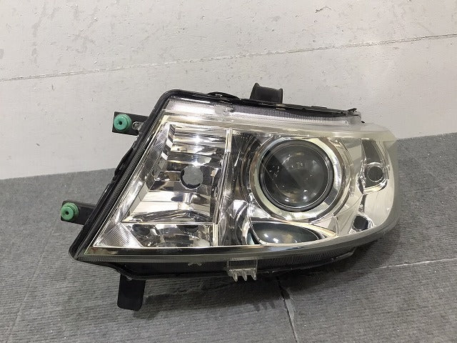 ワゴンR/スティングレ- MH23S 純正 左ヘッドライト/ランプ キセノン HID レベライザー 刻印ハ KOITO 100-59191 35320-70K61 スズキ(124513)