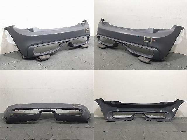 新品!MINI/ミニ/クーパーS F56 純正 リアバンパー 114129-10/7343614 51127380020 未塗装 BMW(124616)