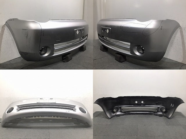 シエンタ NCP81G/NCP85G 純正 前期 フロントバンパー 52119-52301 シルバーマイカメタリック 1E7 トヨタ(124701)