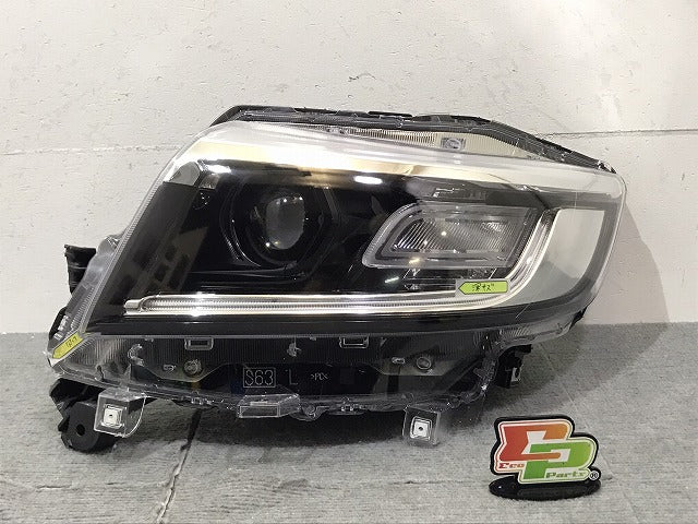 スペーシア/カスタム/フレアワゴンカスタムスタイル MK53S/MM53S 純正 左ヘッドライト/ランプ LED レベライザー 1960/35018-79R01(124735)