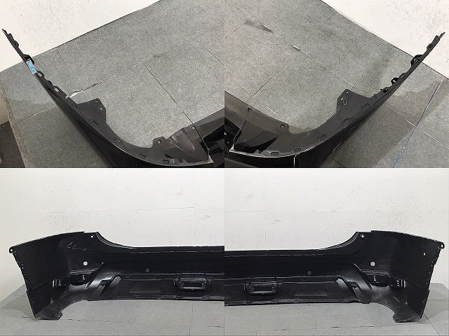 エクストレイル/X-TRAIL T32/NT32/HT32/HNT32 純正 後期 リアバンパー 85022 6FR0H ダイヤモンドブラック G41 日産(124781)