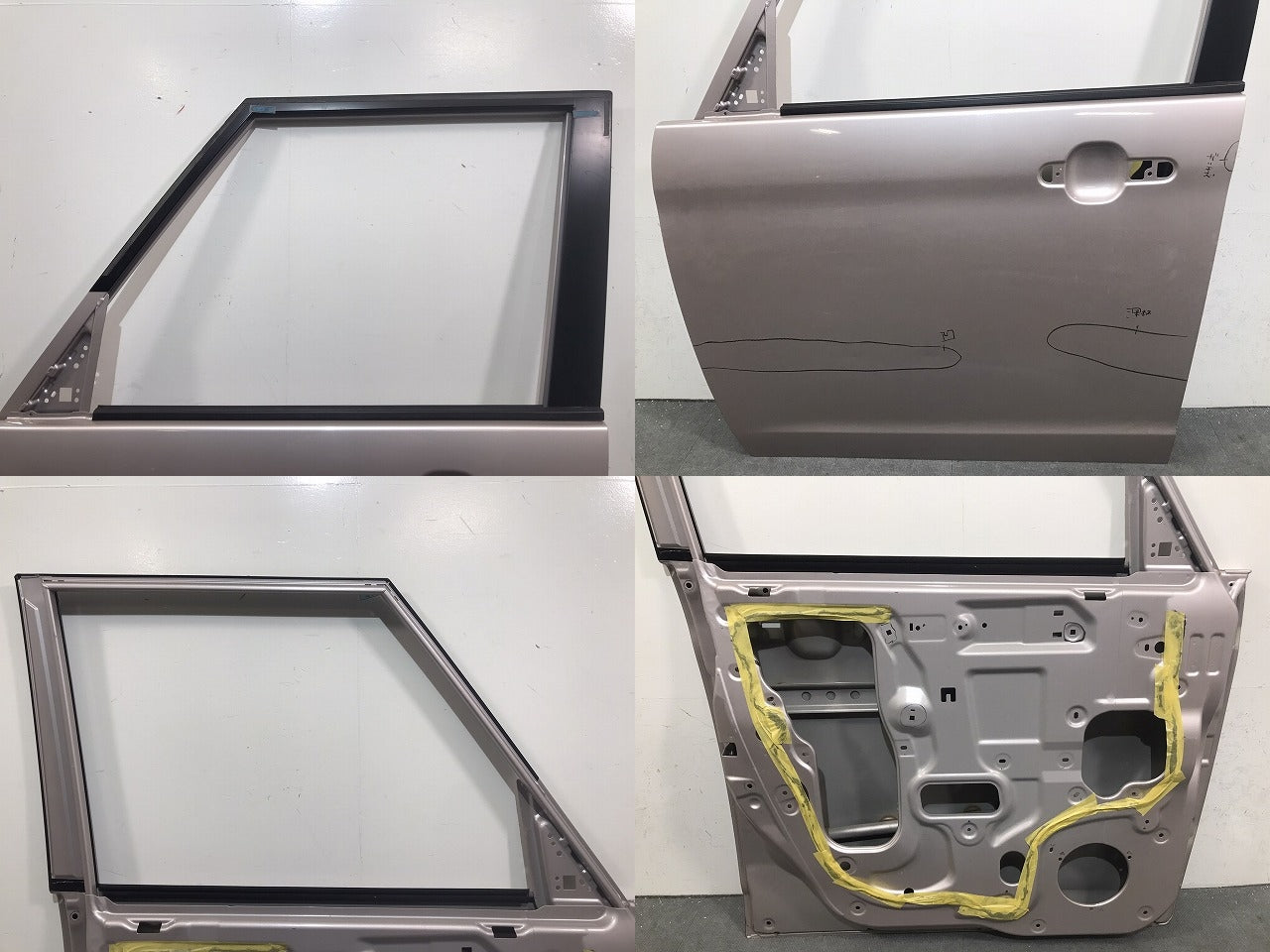 パレット/ルークス/フレアワゴン MK21S/ML21S/MM21S 純正 左フロントドア ブルームピンクメタリック ZLV スズキ(124811)
